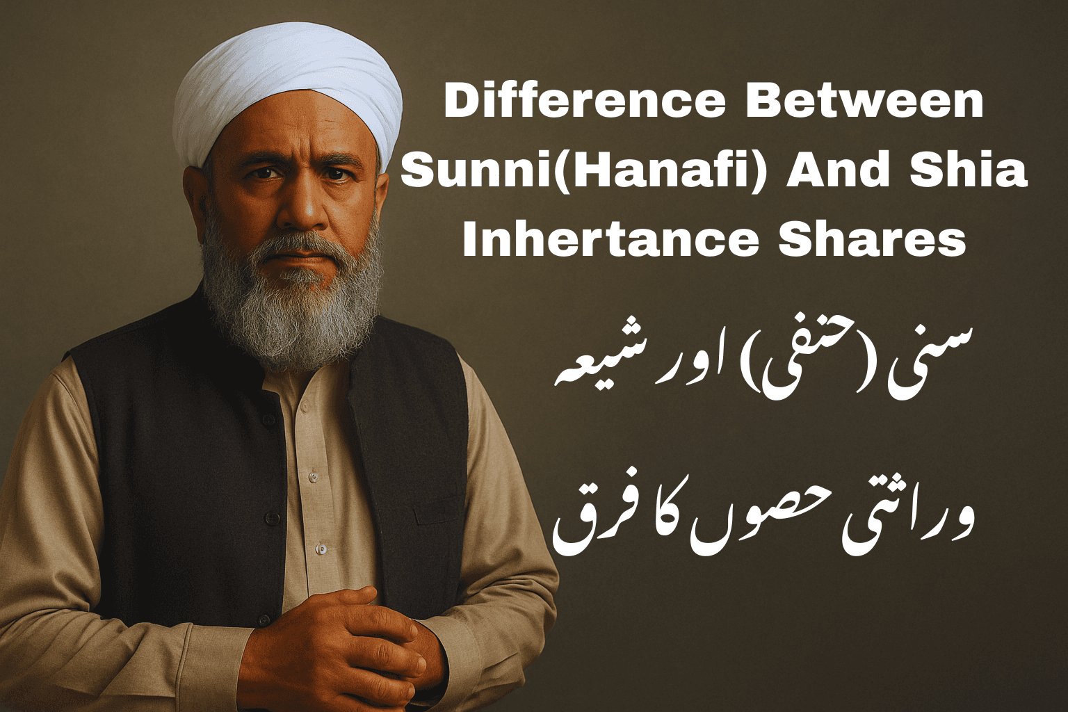 Difference Between Sunni (Hanafi) and Shia Inheritance Shares - سنی (حنفی) اور شیعہ وراثتی حصوں کا فرق