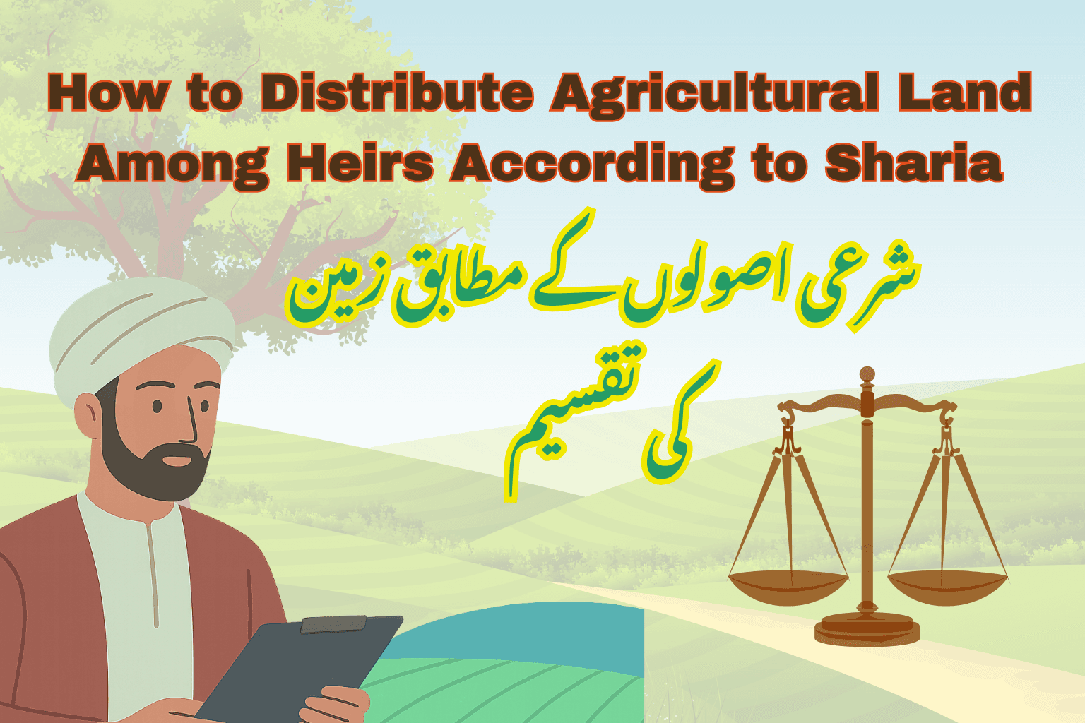 How to Distribute Agricultural Land Among Heirs According to Sharia - شرعی اصولوں کے مطابق زرعی زمین کی تقسیم
